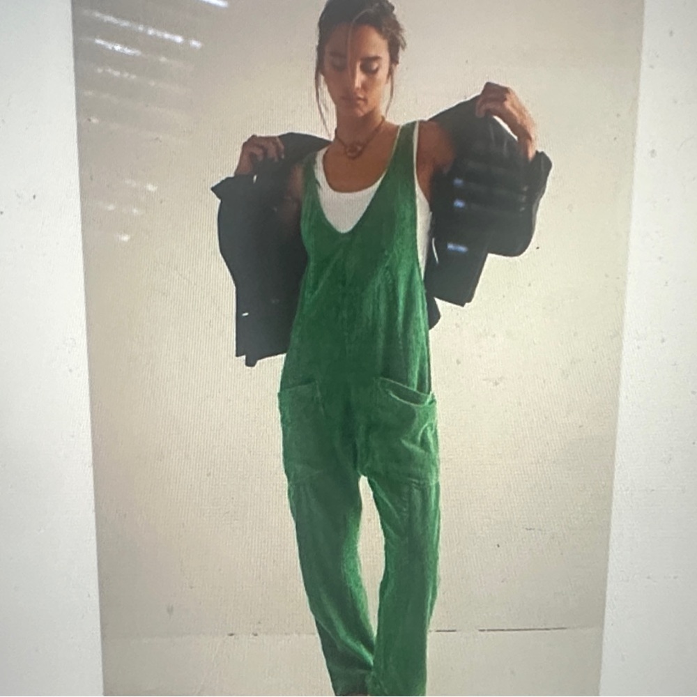 We The Free/ Free People High Roller Corduroy Jumpsuit